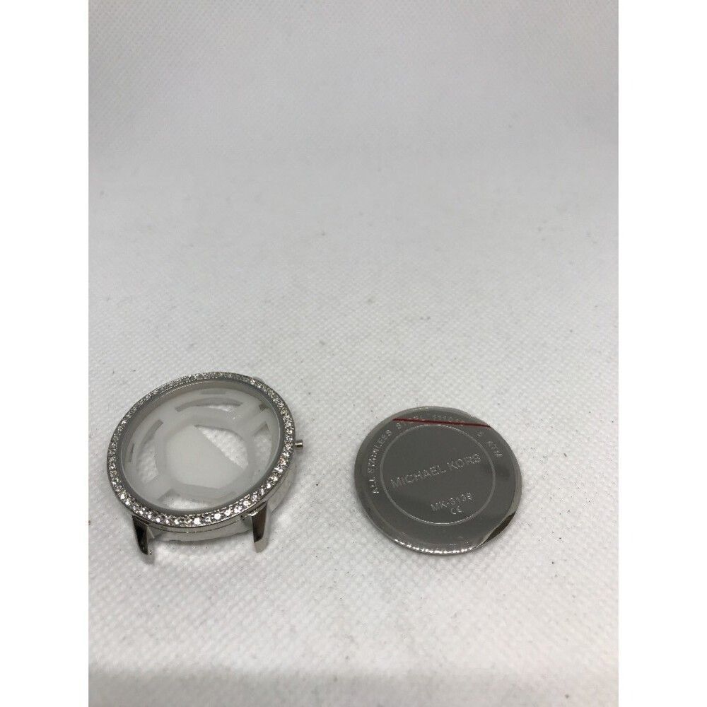 Michael Kors MK5401/3139 Silver Watch Face With Diamond Accentuated 36mm - A130
